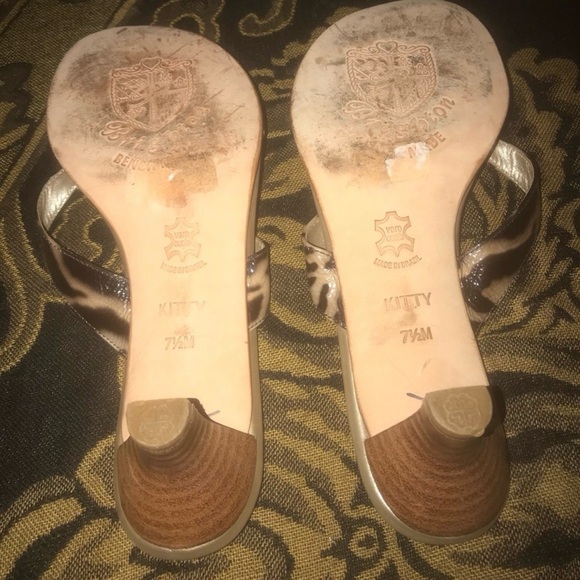 Brighton Kitty heel sandals - Picture 3 of 3